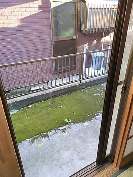 Fコーポ ベランダ