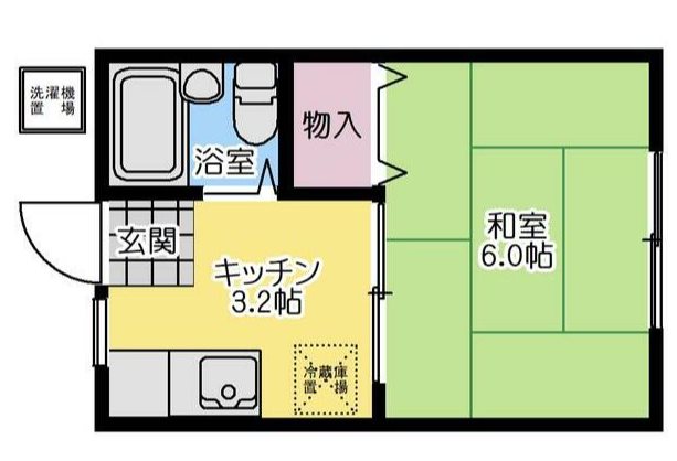 森川ハイツ 105号室 間取り