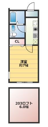 ベイルーム釜利谷   間取り図