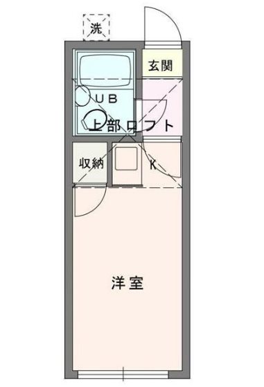 ガーデンハイツ六浦 105号室 間取り