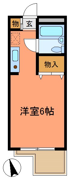 晴嵐マンション 間取り図