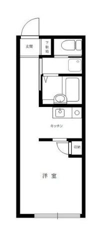 能見台ロイヤルコート 間取り図