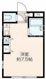 コーポ相田 202号室 間取り