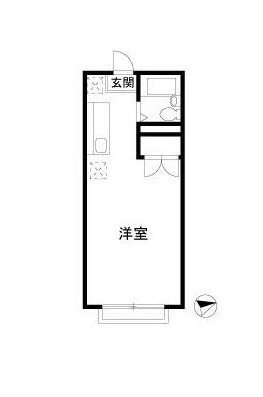 エステートピア金沢文庫 203号室 間取り