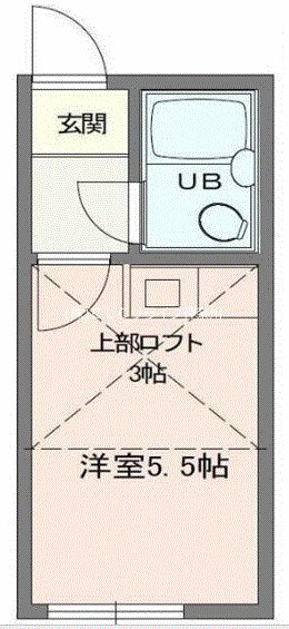 ガーデンハイツ金沢A棟 間取り図