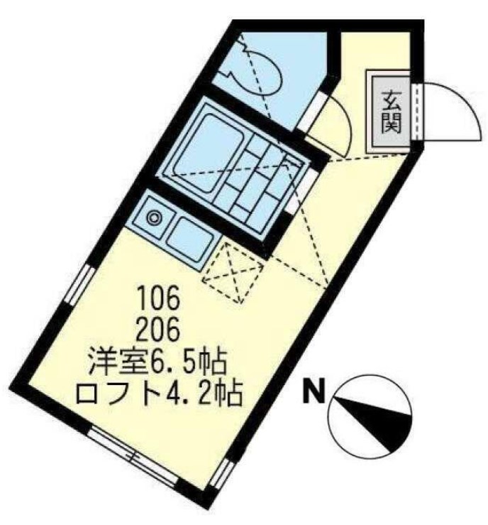 クレール横須賀 間取り