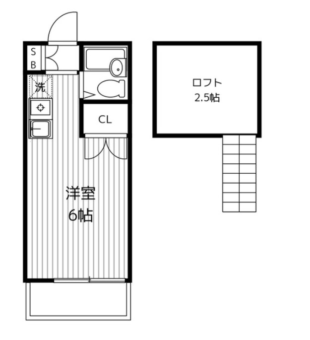 エメラルドハイム上大岡 間取り図