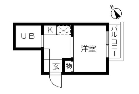 TOP・磯子第3 0305号室 間取り