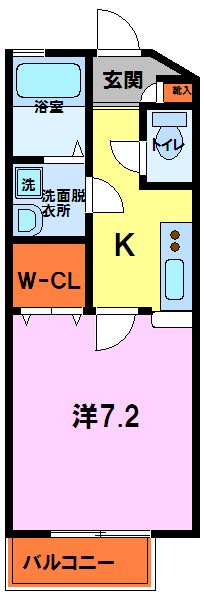 トゥラント・ドゥ大西 間取り図