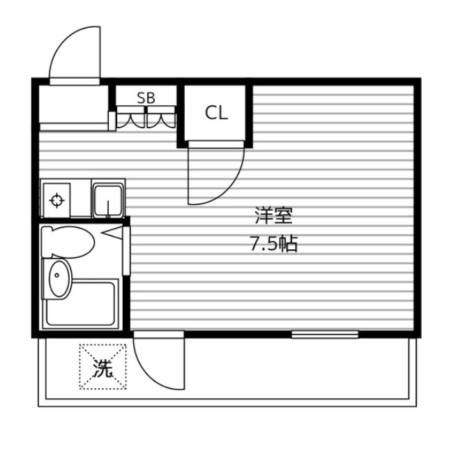 エメラルドハイム上大岡 間取り図