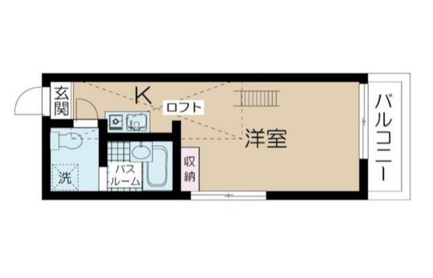 長浜アパート 間取り図