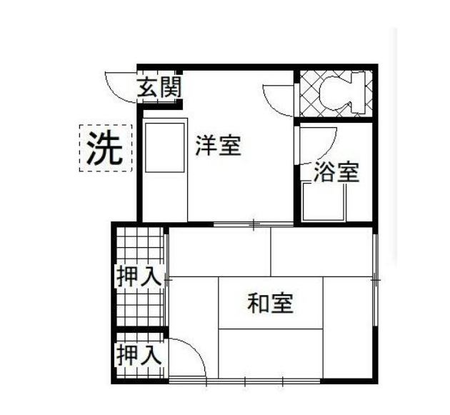 小林ハイツ 間取り図