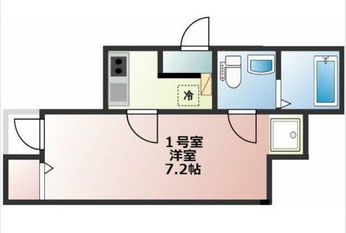 ベイルーム横須賀中央 間取り図