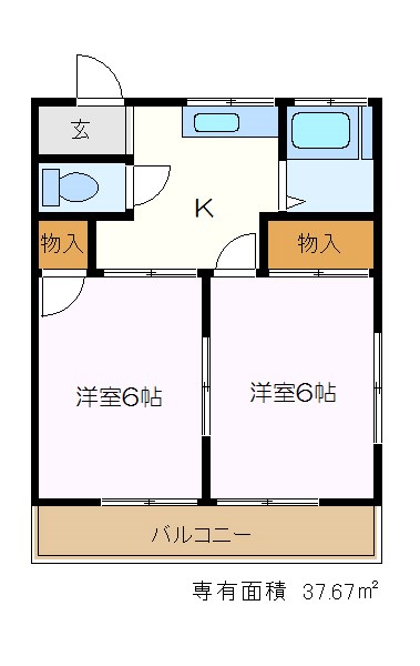 第三グリーンハイツ 間取り図