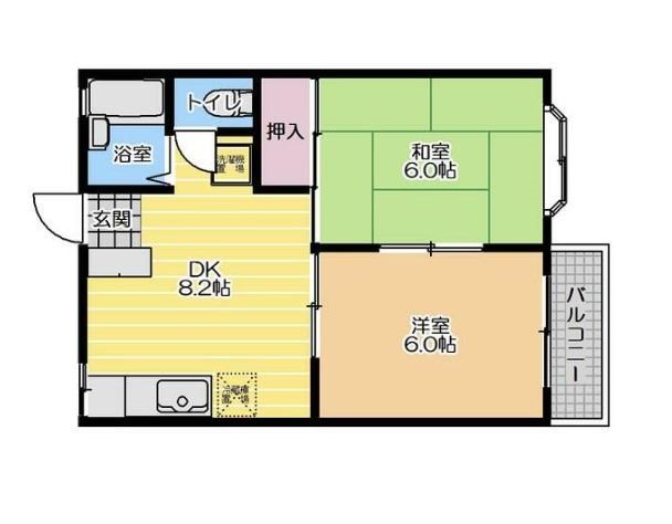 プラムハイツ 間取り図