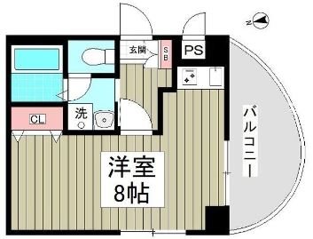 シャトール田口金沢八景 間取り図