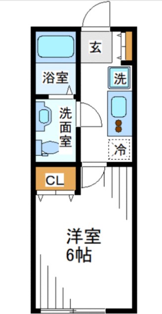 BLUE　OCEAN上大岡 間取り図