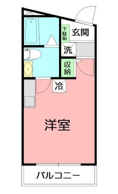 DEN鷹取２ 間取り図