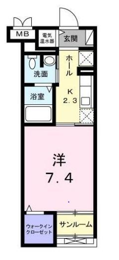 プラシード・パラッツオ 間取り図