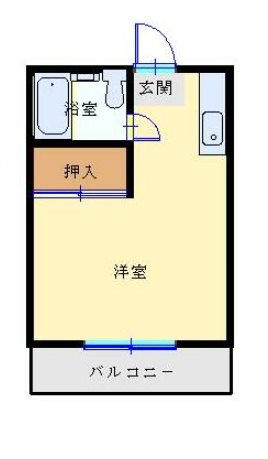 ベイサイドミヨシシバ 102号室 間取り
