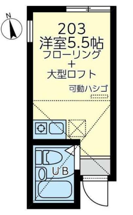 ユナイト能見台エルドレッド 間取り