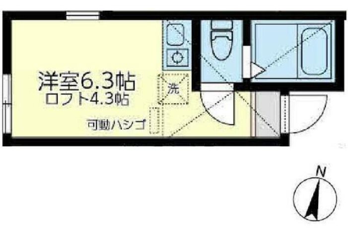 ユナイト富岡マリーゴールド 間取り図