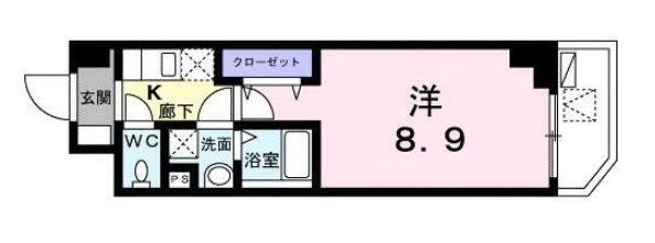 スアヴィス三笠公園イースト 間取り図