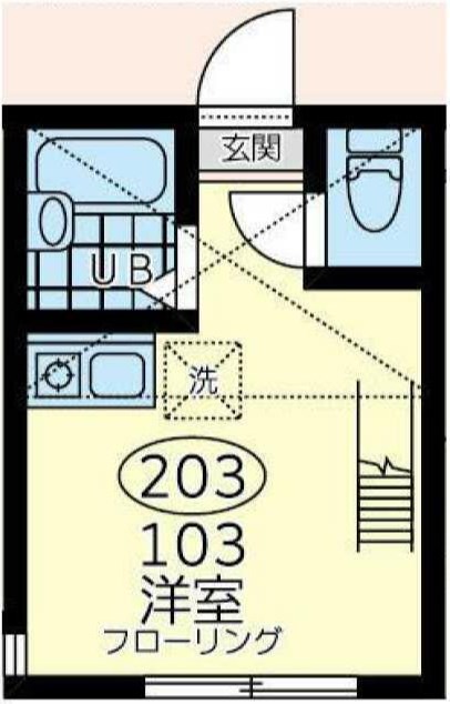 サクセス金沢八景 クァトロッチオの瞳 間取り図