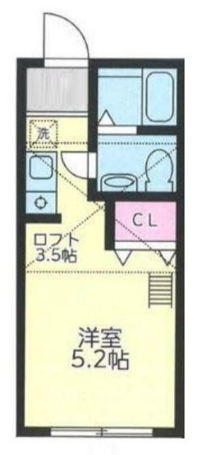 ベイルーム上町 間取り図