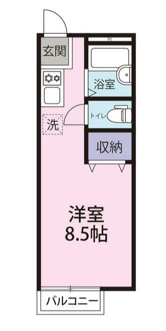 ハイネス森が丘 間取り図