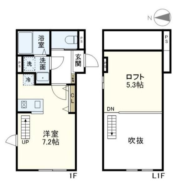 レーヴメゾン横須賀 間取り図