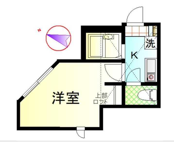 ポラリス富岡 間取り