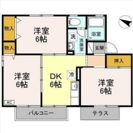 ウィステリア 間取り図