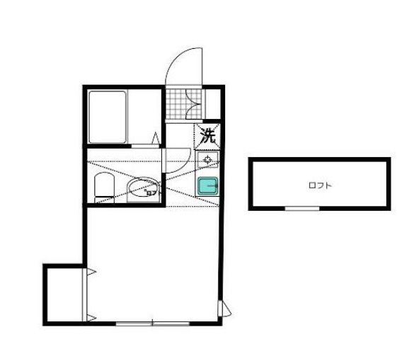 カリヨン港南 202号室 間取り