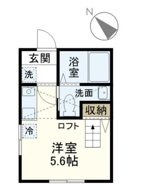 サンミッシェル上大岡 間取り図