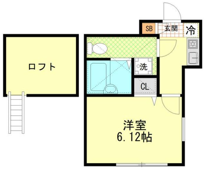 アガスターシェ 間取り図