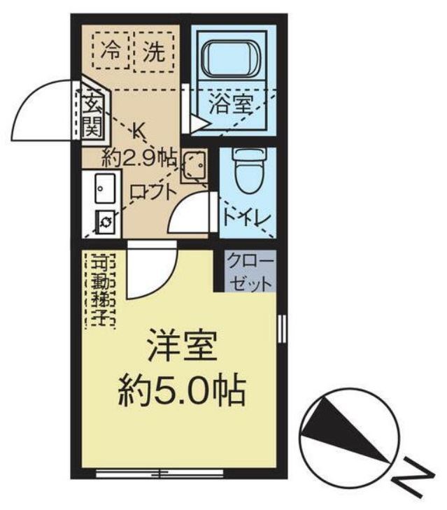 カーサミア追浜 間取り図