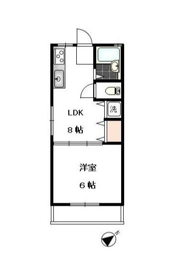 イトウハイツ 間取り図