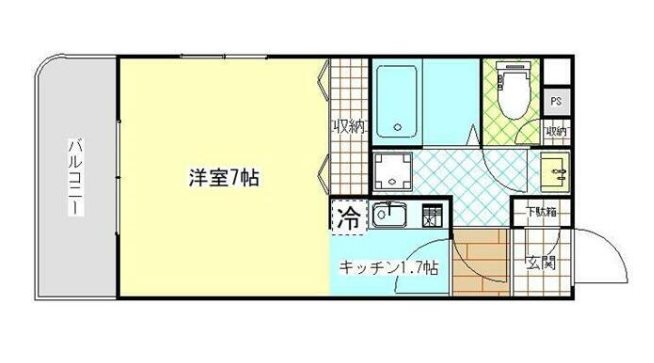 ラ　ファミーユ 間取り図