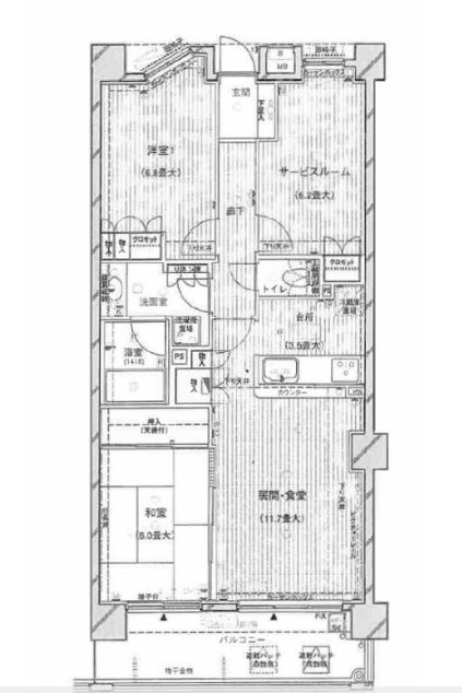 アルス金沢文庫シエスタージュ 間取り図