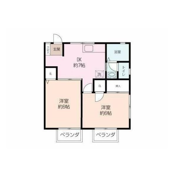 スロジェ瀬戸 206号室 間取り