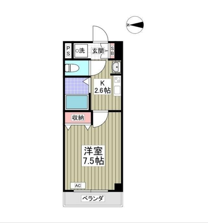 シャトール田口金沢八景 間取り図