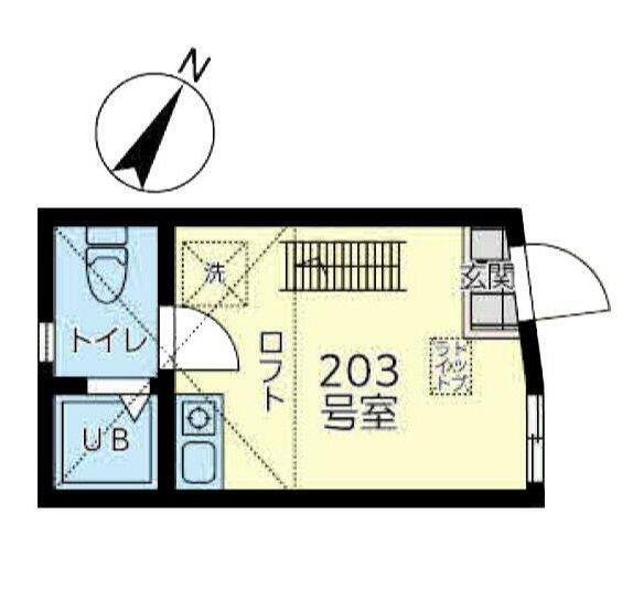 ユナイト追浜ビセンテモレーノ 間取り図