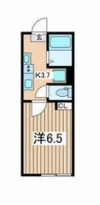 パピヨンⅣ 301号室 間取り