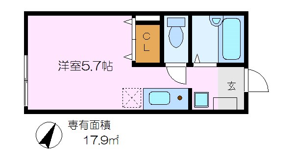 Sky Hill 富岡  間取り