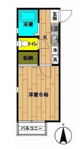 ハイツグランメール 間取り