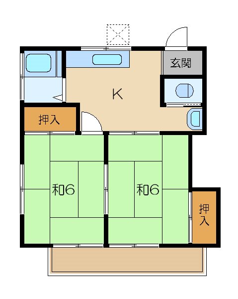 第一スカイハイツ 間取り