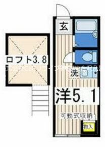 カーサビスタ横浜六浦 間取り図