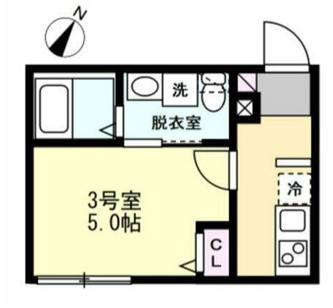 ベイルーム新杉田 間取り図