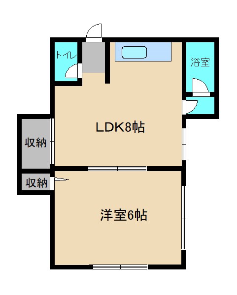 藤荘 間取り図